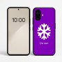 כיסוי בעיצוב אישי עם השם שלך לדגם - Nothing Phone (2a) בעיצוב שלג