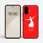כיסוי בעיצוב אישי עם השם שלך לדגם - Nothing Phone (2a) בעיצוב בלרינה