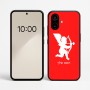 כיסוי בעיצוב אישי עם השם שלך לדגם - Nothing Phone (2a) בעיצוב קופידון
