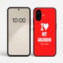כיסוי בעיצוב אישי עם השם שלך לדגם - Nothing Phone (2a) בעיצוב אוהב את החברה שלי