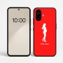 כיסוי בעיצוב אישי עם השם שלך לדגם - Nothing Phone (2a) בעיצוב אישה בהריון