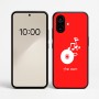 כיסוי בעיצוב אישי עם השם שלך לדגם - Nothing Phone (2a) בעיצוב תקליטור - אזור מוזיקה