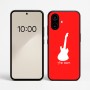 כיסוי בעיצוב אישי עם השם שלך לדגם - Nothing Phone (2a) בעיצוב גיטרה