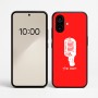 כיסוי בעיצוב אישי עם השם שלך לדגם - Nothing Phone (2a) בעיצוב מיקרופון