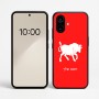 כיסוי בעיצוב אישי עם השם שלך לדגם - Nothing Phone (2a) בעיצוב מזלות - שור