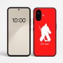 כיסוי בעיצוב אישי עם השם שלך לדגם - Nothing Phone (2a) בעיצוב הוקי שוערים