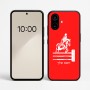 כיסוי בעיצוב אישי עם השם שלך לדגם - Nothing Phone (2a) בעיצוב רוכב סוסים