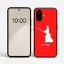 כיסוי בעיצוב אישי עם השם שלך לדגם - Nothing Phone (2a) בעיצוב סמוראי