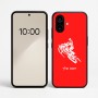 כיסוי בעיצוב אישי עם השם שלך לדגם - Nothing Phone (2a) בעיצוב אופנוע שלג