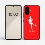 כיסוי בעיצוב אישי עם השם שלך לדגם - Nothing Phone (2a) בעיצוב שחקנית כדורגל - אישה