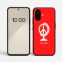 כיסוי בעיצוב אישי עם השם שלך לדגם - Nothing Phone (2a) בעיצוב גלובוסי שלום