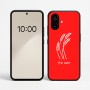 כיסוי בעיצוב אישי עם השם שלך לדגם - Nothing Phone (2a) בעיצוב חיטה גלית זהב