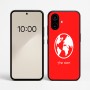 כיסוי בעיצוב אישי עם השם שלך לדגם - Nothing Phone (2a) בעיצוב עולם