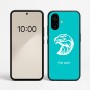 כיסוי בעיצוב אישי עם השם שלך לדגם - Nothing Phone (2a) בעיצוב ראש נשר
