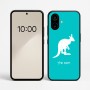 כיסוי בעיצוב אישי עם השם שלך לדגם - Nothing Phone (2a) בעיצוב קנגורו