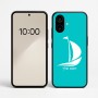 כיסוי בעיצוב אישי עם השם שלך לדגם - Nothing Phone (2a) בעיצוב סירה