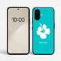 כיסוי בעיצוב אישי עם השם שלך לדגם - Nothing Phone (2a) בעיצוב פרח היביסקוס