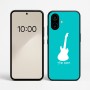 כיסוי בעיצוב אישי עם השם שלך לדגם - Nothing Phone (2a) בעיצוב גיטרה