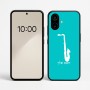 כיסוי בעיצוב אישי עם השם שלך לדגם - Nothing Phone (2a) בעיצוב סקסופון