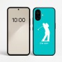 כיסוי בעיצוב אישי עם השם שלך לדגם - Nothing Phone (2a) בעיצוב שחקן גולף