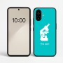 כיסוי בעיצוב אישי עם השם שלך לדגם - Nothing Phone (2a) בעיצוב מיקרוסקופ