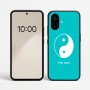 כיסוי בעיצוב אישי עם השם שלך לדגם - Nothing Phone (2a) בעיצוב סמל יינג יאנג