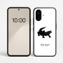 כיסוי בעיצוב אישי עם השם שלך לדגם - Nothing Phone (2a) בעיצוב תנין