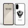 כיסוי בעיצוב אישי עם השם שלך לדגם - Nothing Phone (2a) בעיצוב פני פנטרה