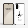 כיסוי בעיצוב אישי עם השם שלך לדגם - Nothing Phone (2a) בעיצוב עכביש