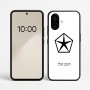 כיסוי בעיצוב אישי עם השם שלך לדגם - Nothing Phone (2a) בעיצוב קרייזלר
