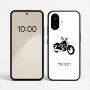 כיסוי בעיצוב אישי עם השם שלך לדגם - Nothing Phone (2a) בעיצוב הארלי-דיווידסון