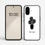 כיסוי בעיצוב אישי עם השם שלך לדגם - Nothing Phone (2a) בעיצוב פרח