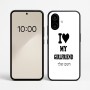 כיסוי בעיצוב אישי עם השם שלך לדגם - Nothing Phone (2a) בעיצוב אוהב את החברה שלי