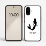 כיסוי בעיצוב אישי עם השם שלך לדגם - Nothing Phone (2a) בעיצוב בתולת ים - אישה