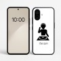 כיסוי בעיצוב אישי עם השם שלך לדגם - Nothing Phone (2a) בעיצוב אזור מוזיקה של די ג'יי
