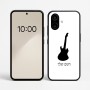כיסוי בעיצוב אישי עם השם שלך לדגם - Nothing Phone (2a) בעיצוב גיטרה