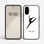 כיסוי בעיצוב אישי עם השם שלך לדגם - Nothing Phone (2a) בעיצוב בלט