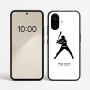 כיסוי בעיצוב אישי עם השם שלך לדגם - Nothing Phone (2a) בעיצוב שחקן בייסבול