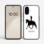 כיסוי בעיצוב אישי עם השם שלך לדגם - Nothing Phone (2a) בעיצוב קאוגירל - אישה