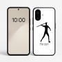 כיסוי בעיצוב אישי עם השם שלך לדגם - Nothing Phone (2a) בעיצוב זורק כידון