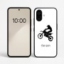 כיסוי בעיצוב אישי עם השם שלך לדגם - Nothing Phone (2a) בעיצוב מוטוקרוס