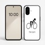כיסוי בעיצוב אישי עם השם שלך לדגם - Nothing Phone (2a) בעיצוב אופניים אולימפיים