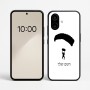 כיסוי בעיצוב אישי עם השם שלך לדגם - Nothing Phone (2a) בעיצוב צניחה חופשית