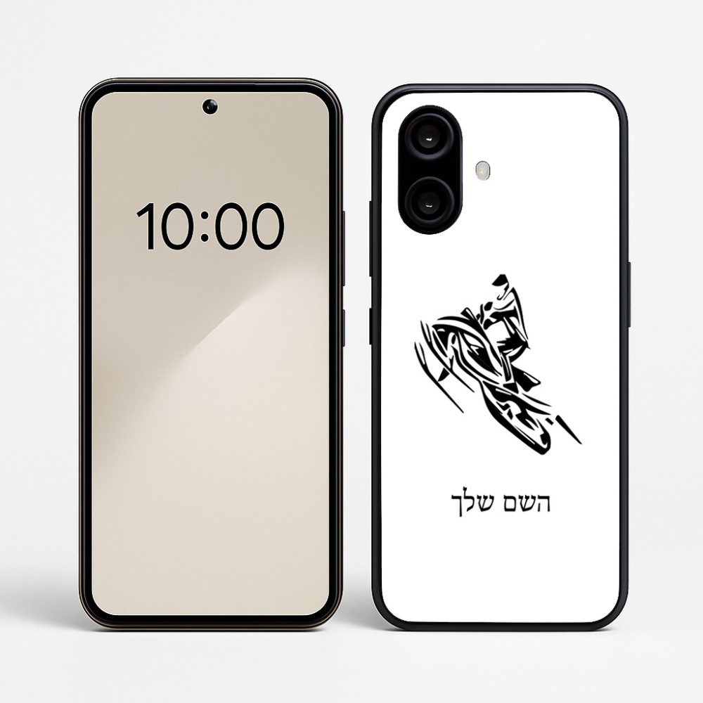 כיסוי בעיצוב אישי עם השם שלך לדגם - Nothing Phone (2a) בעיצוב אופנוע שלג