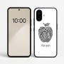 כיסוי בעיצוב אישי עם השם שלך לדגם - Nothing Phone (2a) בעיצוב הדפס תפוח