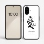 כיסוי בעיצוב אישי עם השם שלך לדגם - Nothing Phone (2a) בעיצוב אהבה באותיות יפניות