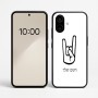 כיסוי בעיצוב אישי עם השם שלך לדגם - Nothing Phone (2a) בעיצוב יד סלע