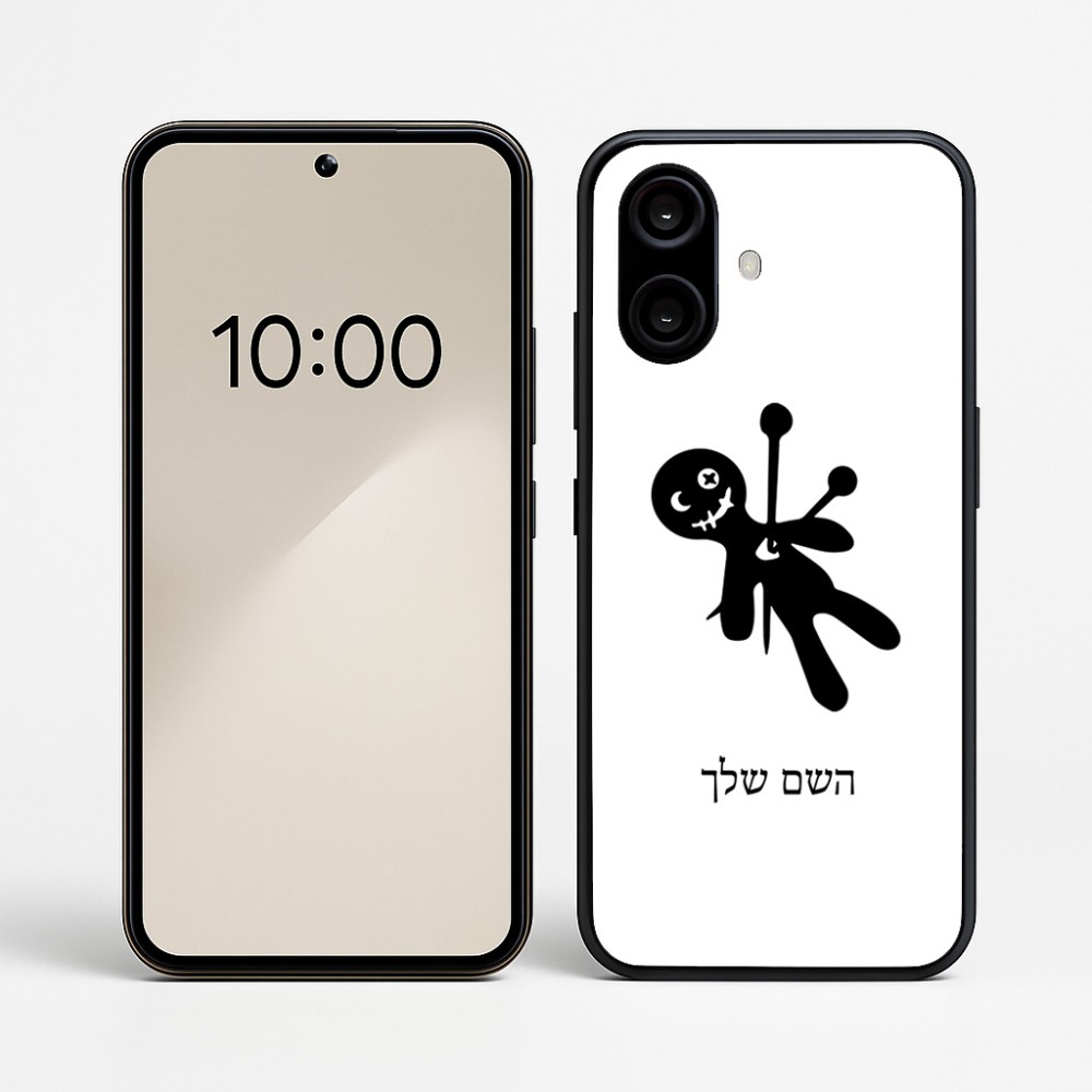 כיסוי בעיצוב אישי עם השם שלך לדגם - Nothing Phone (2a) בעיצוב וודו