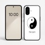 כיסוי בעיצוב אישי עם השם שלך לדגם - Nothing Phone (2a) בעיצוב סמל יינג יאנג