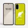 כיסוי בעיצוב אישי עם השם שלך לדגם - Nothing Phone (2a) בעיצוב קנגורו